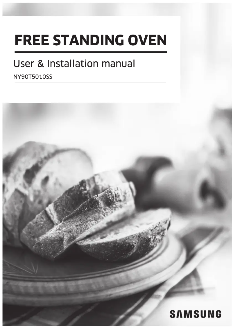 First page image of the manual for NY90T5010SS
