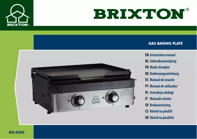 Page 1 of the manual User Manual Brixton BQ-6385F