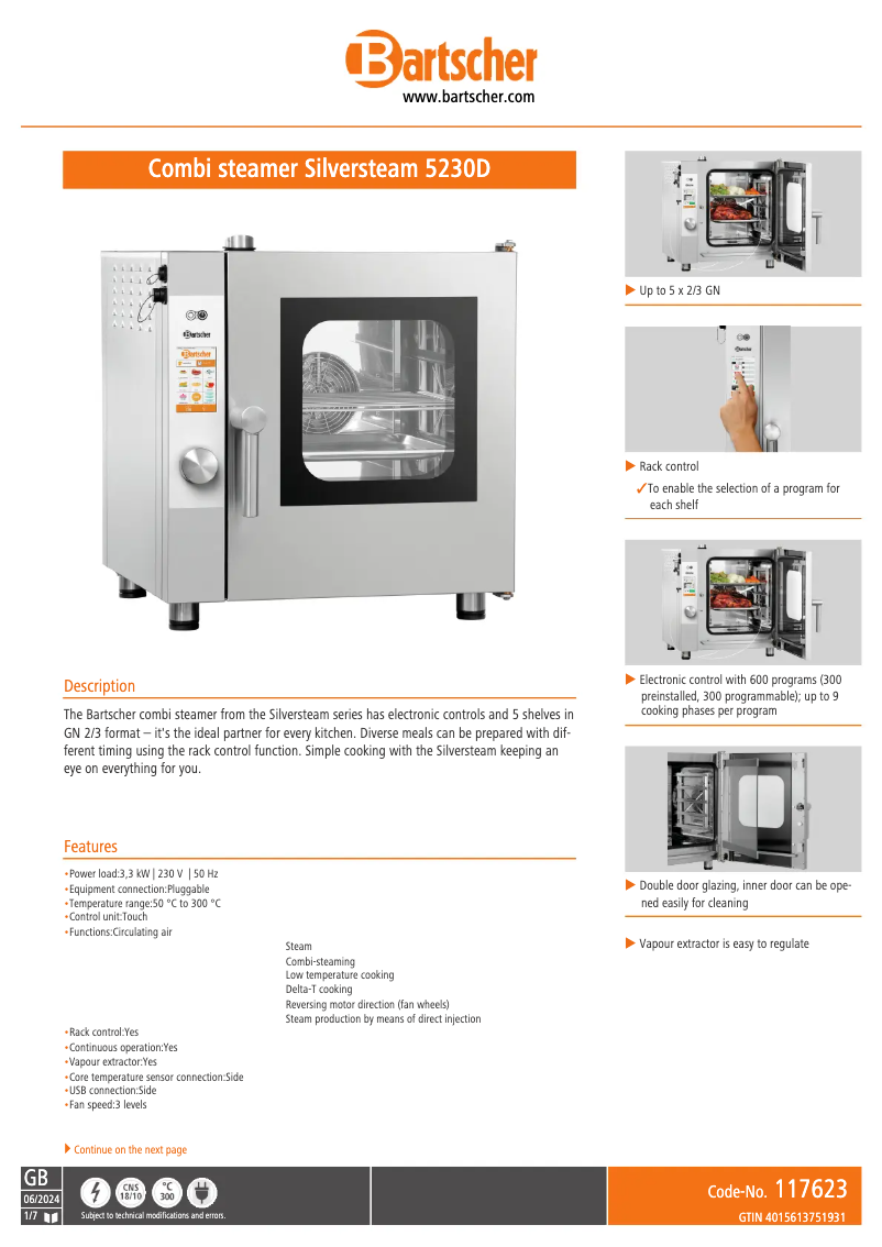 First page image of the manual for 117623