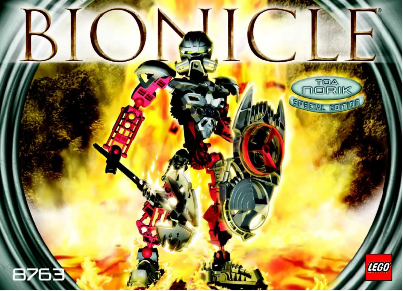 Page 1 of the manual User Manual Lego Toa Norik