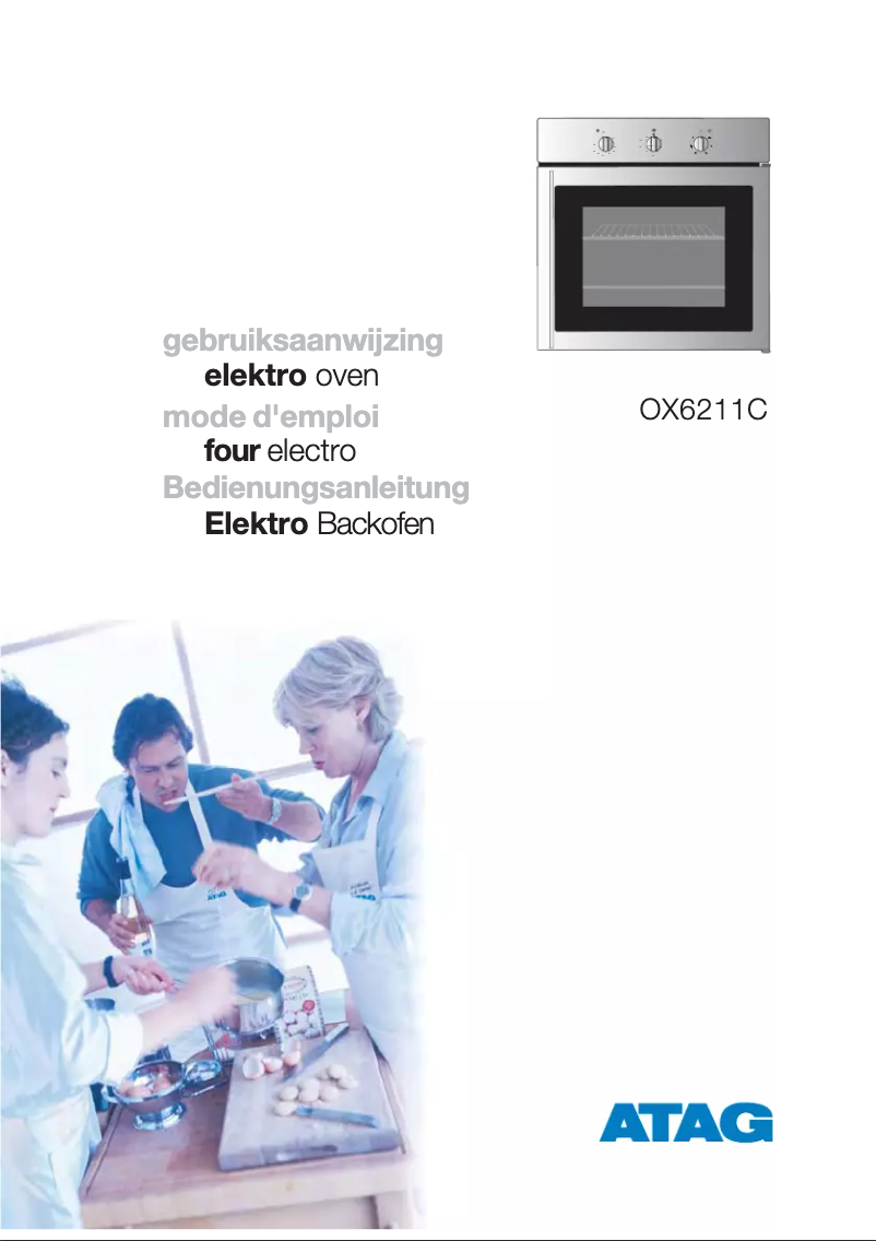 First page image of the manual for OX6211K