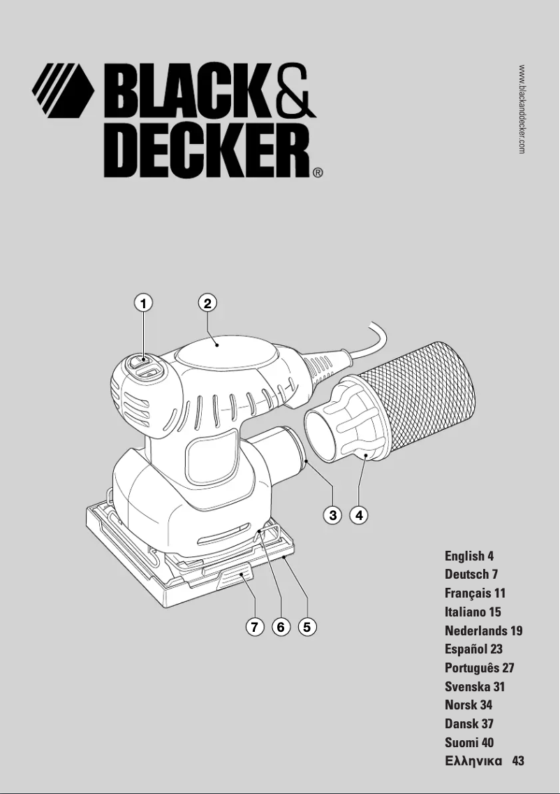 First page image of the manual for KA170TEGB