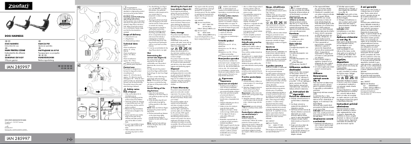 Page 1 of the manual User Manual Zoofari IAN 285997