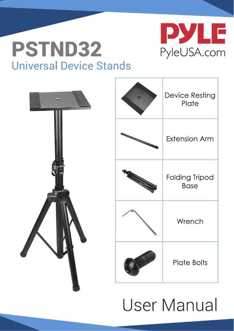 First page image of the manual for PSTND32