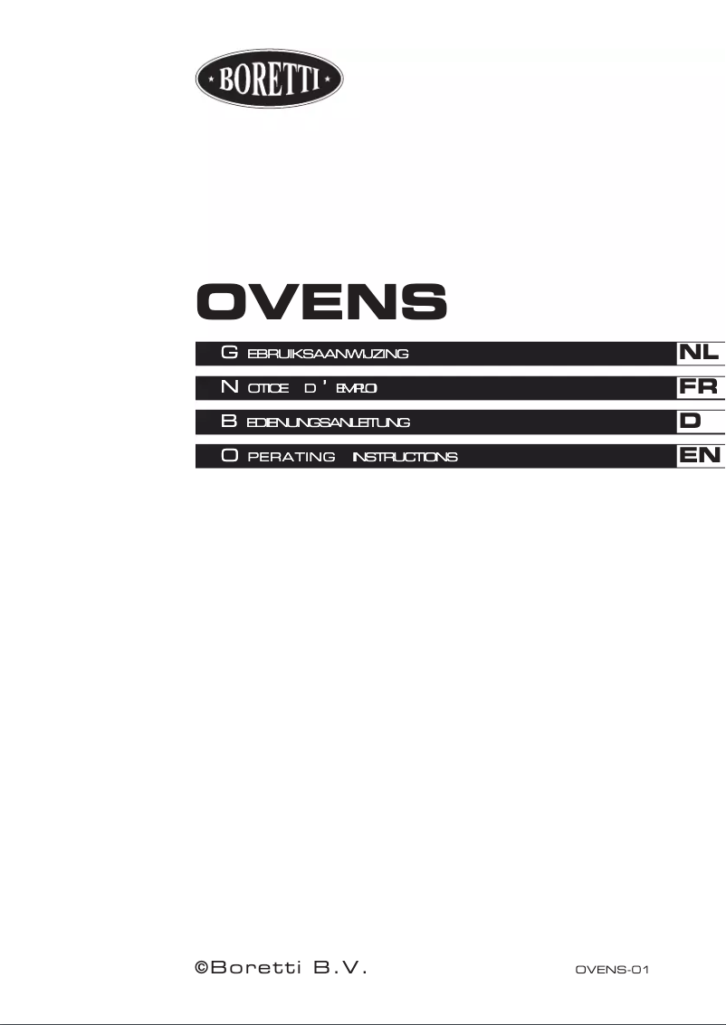 Page 1 of the manual User Manual Boretti SAN-90