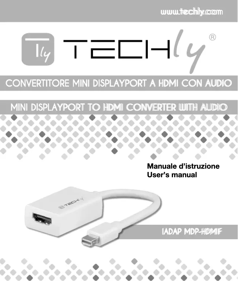 Page 1 of the manual User Manual Techly 304239