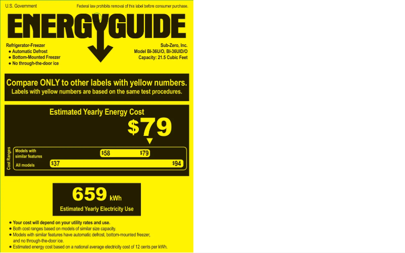 First page image of the manual for BI-36UID/O