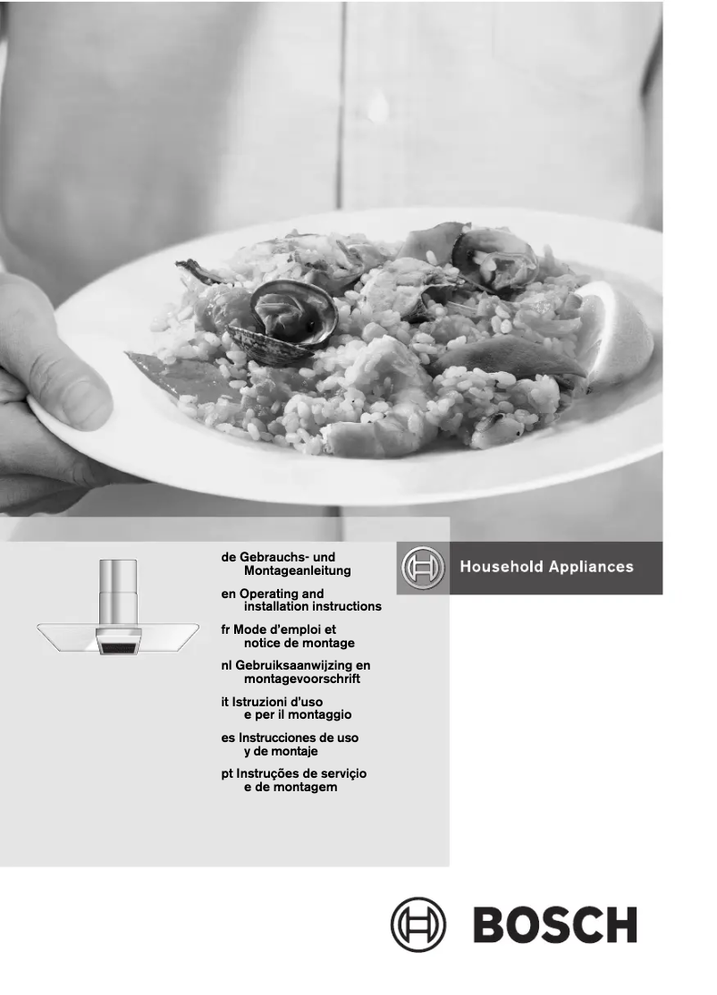 Page 1 of the manual User Manual Bosch DWA073551