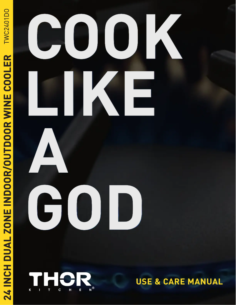 First page image of the manual for TWC2401DO