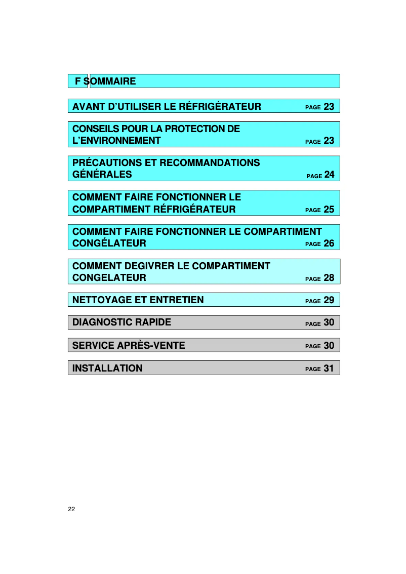 Page 1 of the manual User Manual Whirlpool ARZ 825 G