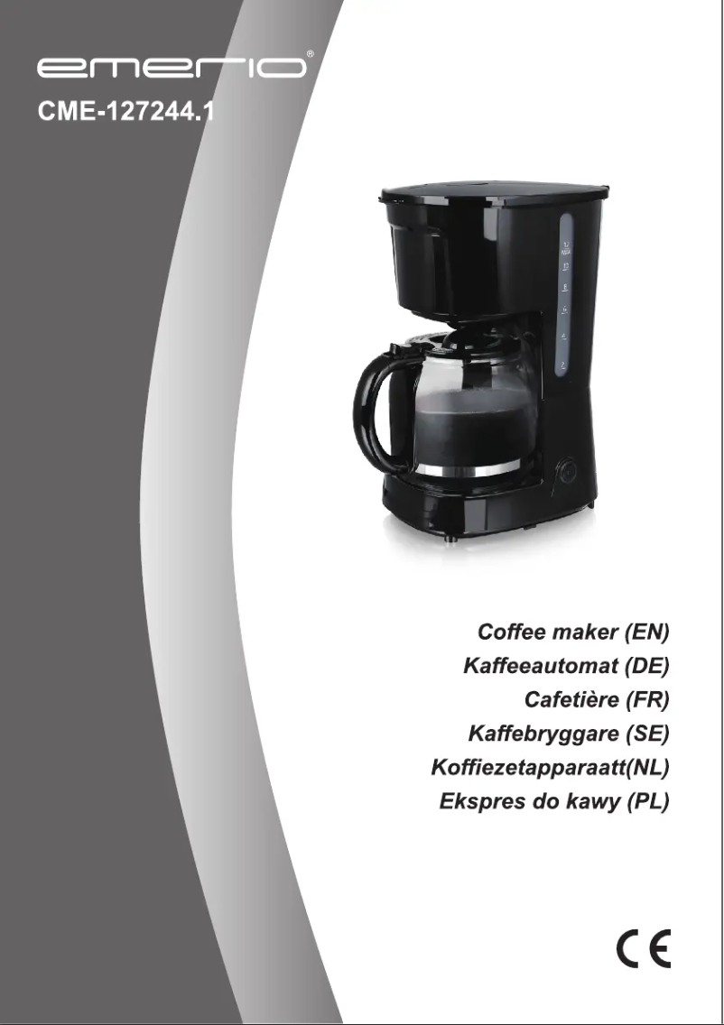 Page 1 of the manual User Manual Emerio CME-127244