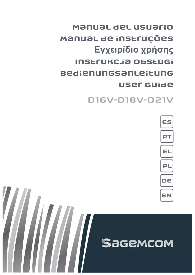 First page image of the manual for D18V