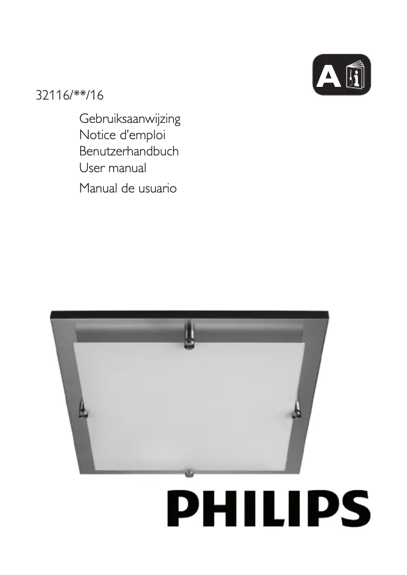 Image de la première page du manuel de l'appareil myLiving 32116/17/16