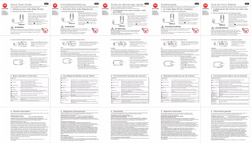 Page 1 of the manual User Manual Motorola Comfort 35