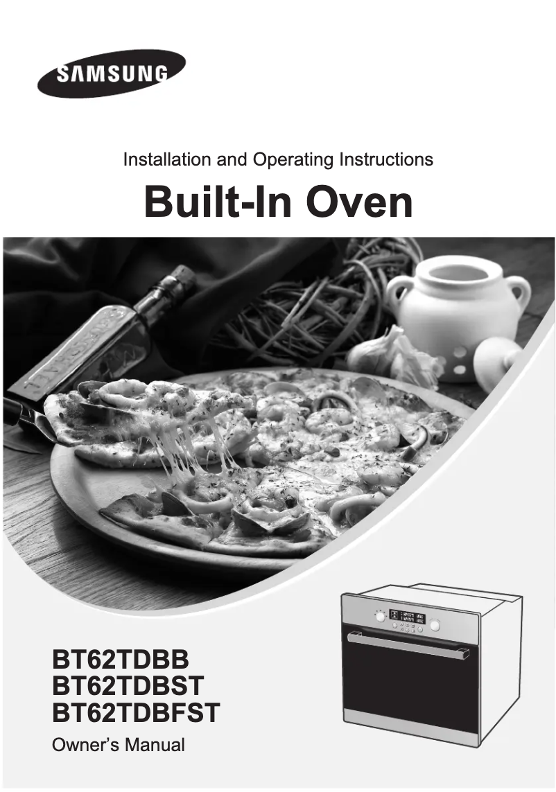 Page 1 of the manual User Manual Samsung BT62TDBST