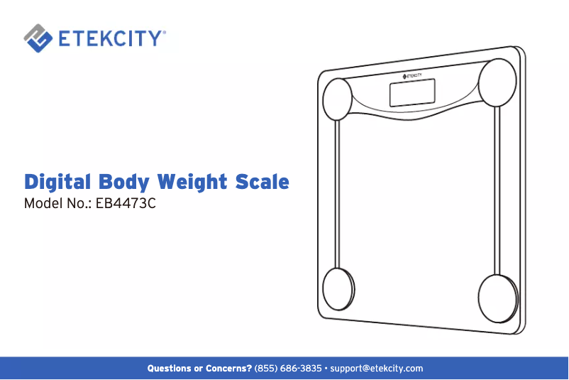 First page image of the manual for EB4473C