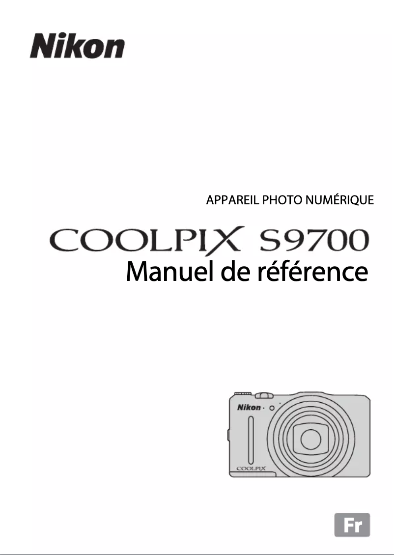 First page image of the manual for Coolpix S9700