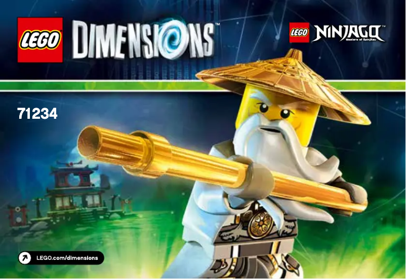 Page 1 of the manual User Manual Lego Dimensions 71234