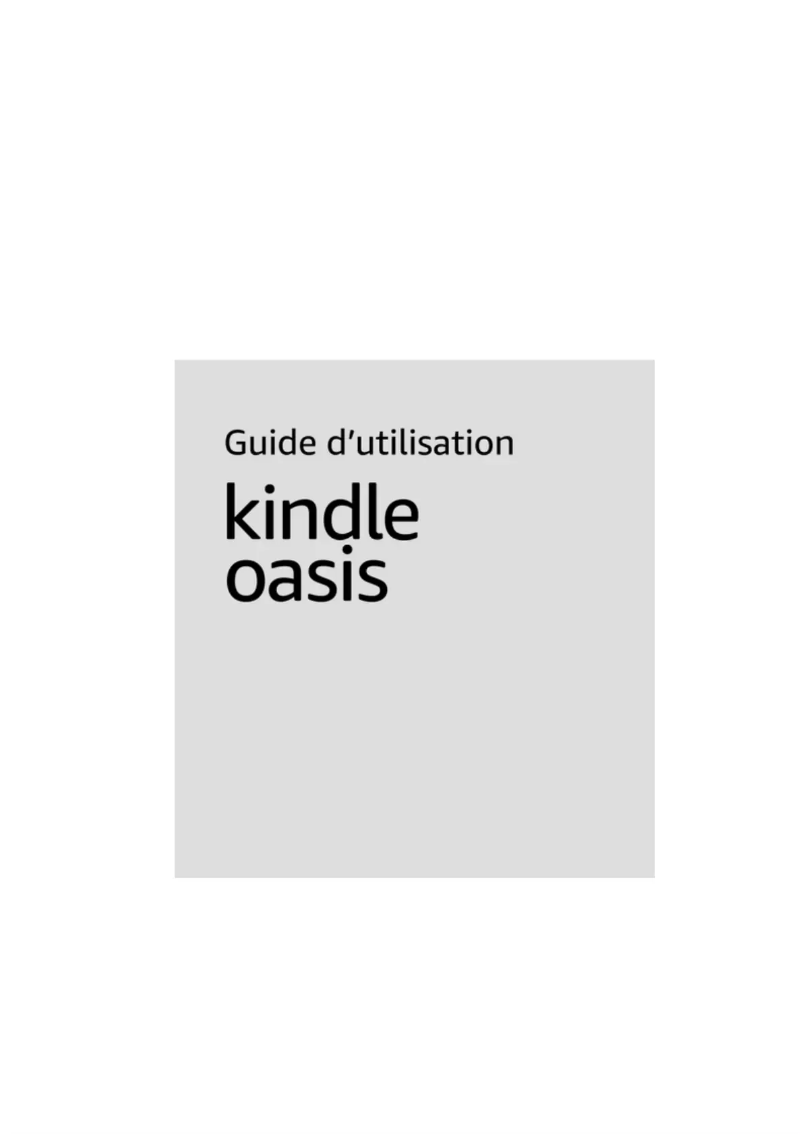 Page 1 of the manual User Manual Amazon Kindle Oasis
