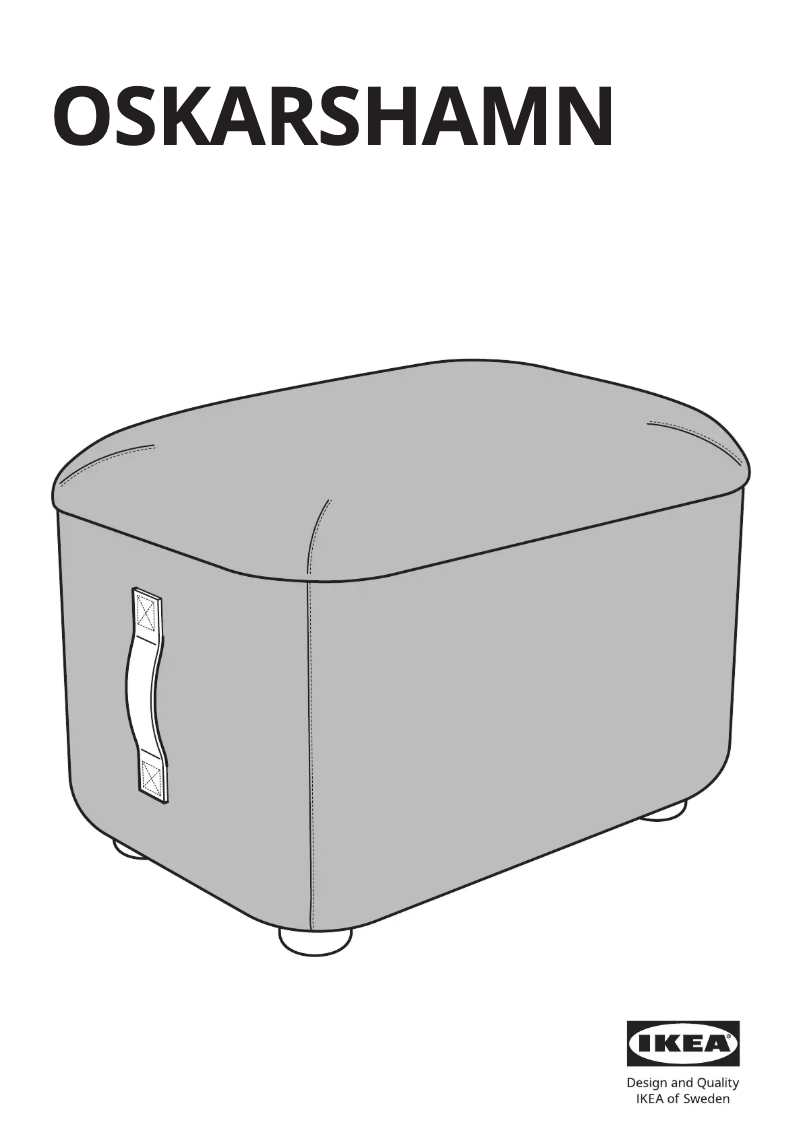 Page 1 of the manual User Manual Ikea OSKARSHAMN 305.236.20