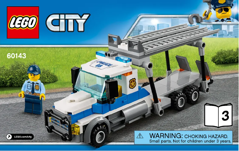 Page 1 of the manual User Manual Lego City 60143