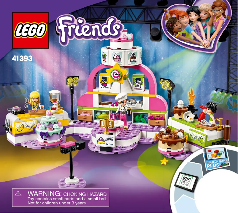 Page 1 of the manual User Manual Lego Friends 41393