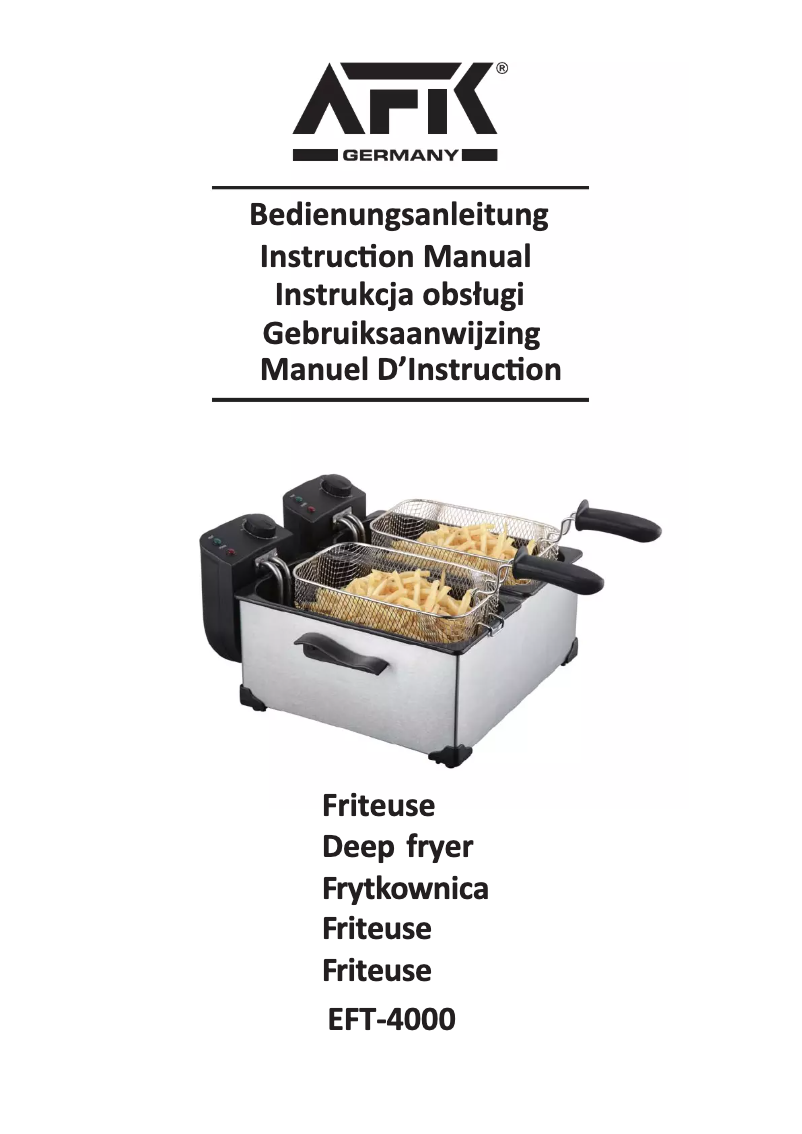 First page image of the manual for EFT-4000