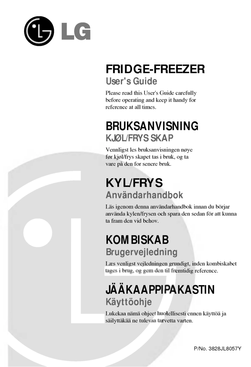 First page image of the manual for GR-B218JSAA