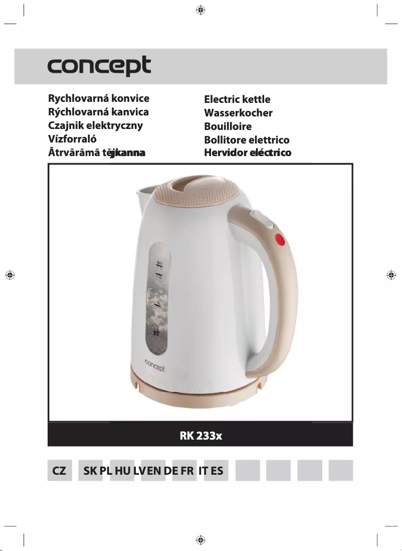 First page image of the manual for RK3305