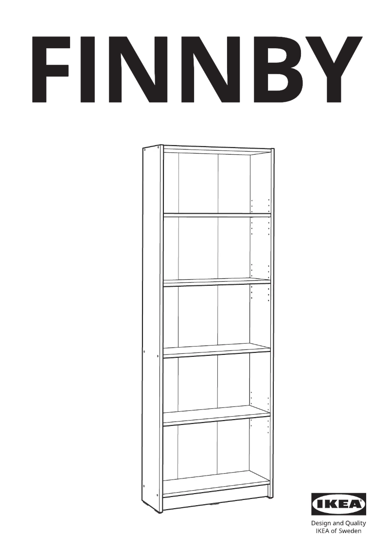 Page 1 of the manual User Manual Ikea FINNBY 703.514.43