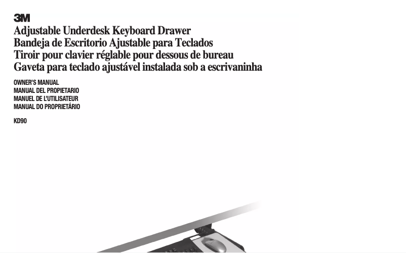 First page image of the manual for KD90