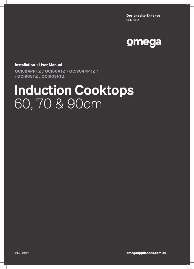 Page 1 of the manual User Manual Omega OCI604PPTZ