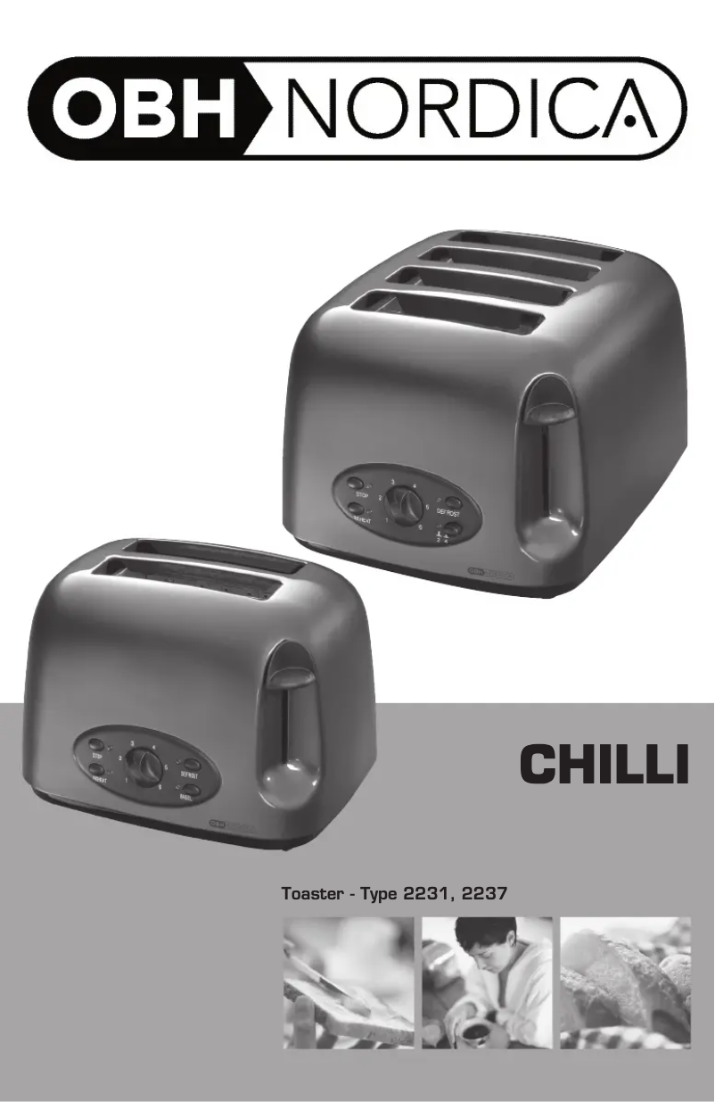 First page image of the manual for Chilli 2231
