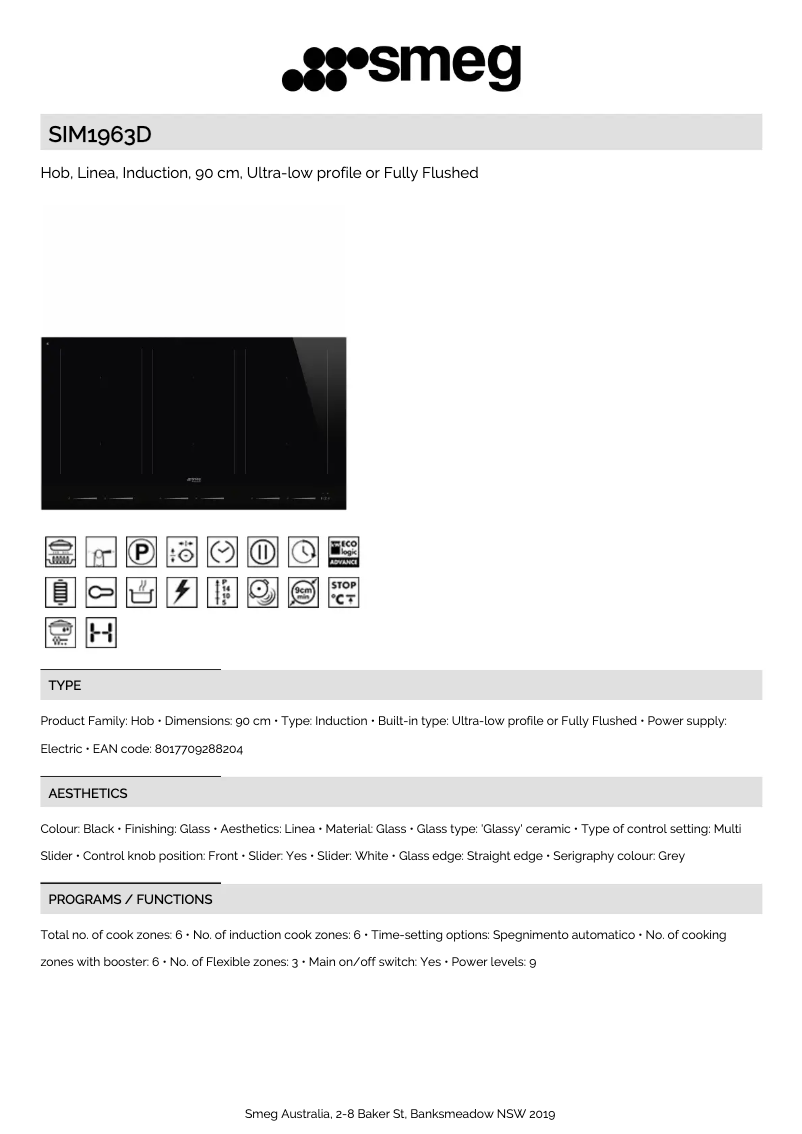 First page image of the manual for SIM1963DS