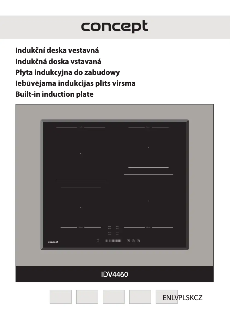Page 1 of the manual User Manual Concept IDV4460