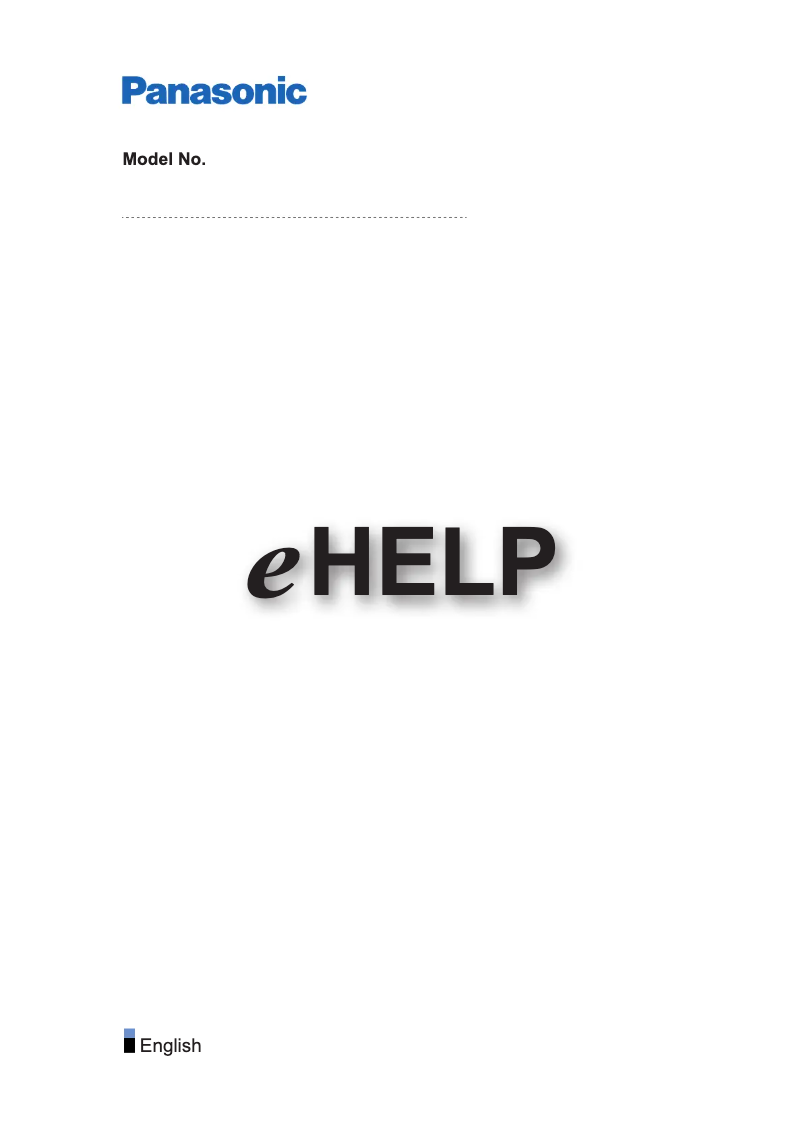 First page image of the manual for TX-50HX820B