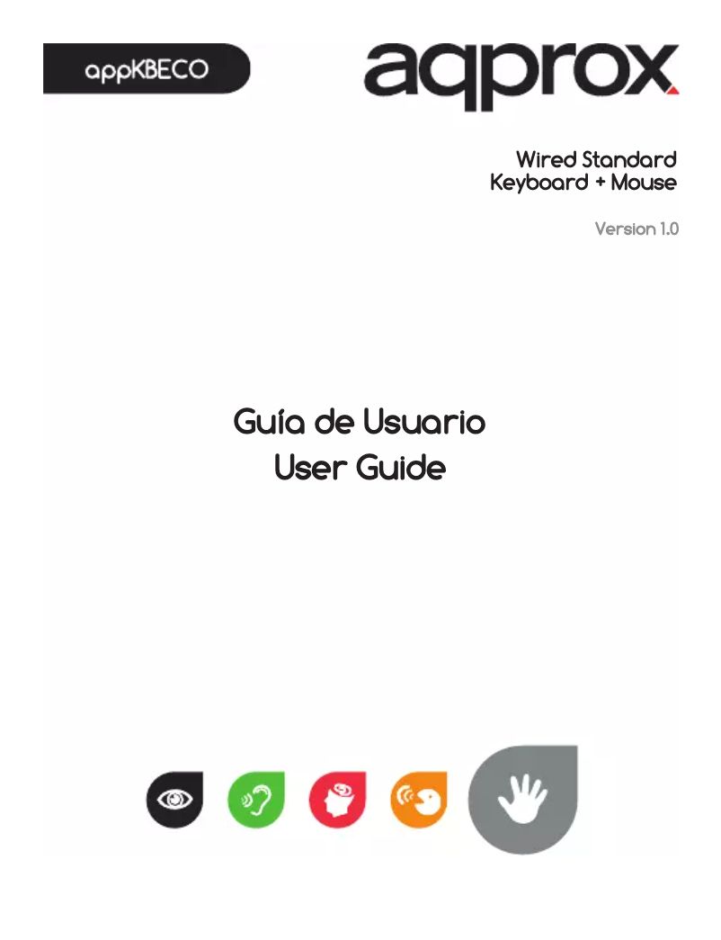 Page 1 of the manual User Manual Approx appKBECOKIT