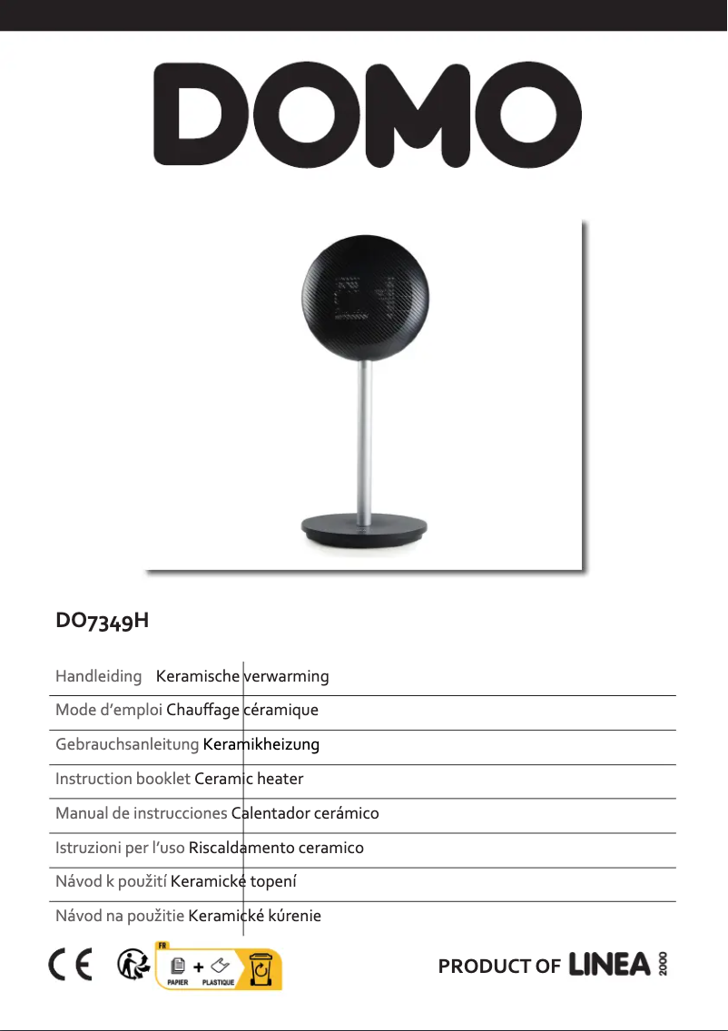 Page 1 of the manual User Manual Domo DO7349H