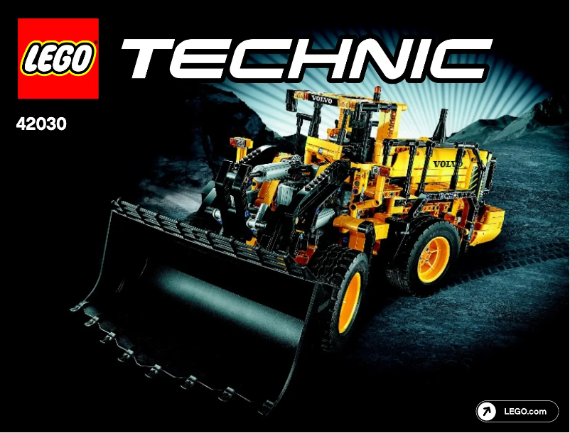 Page 1 of the manual User Manual Lego Technic 42030