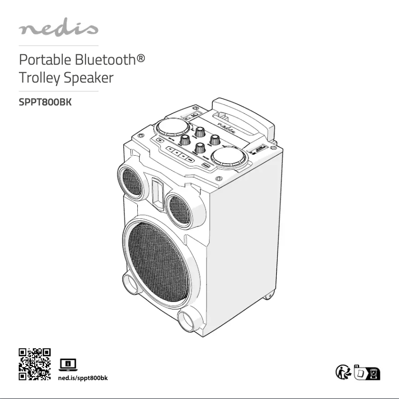 Page 1 of the manual User Manual Nedis SPPT800BK