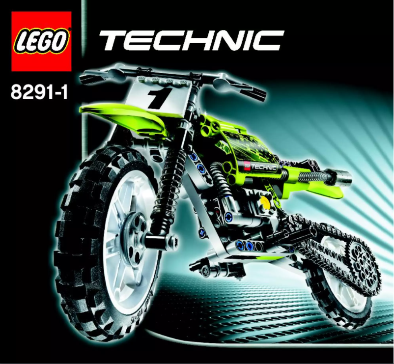 Page 1 de la notice Manuel utilisateur Lego Technic 8291