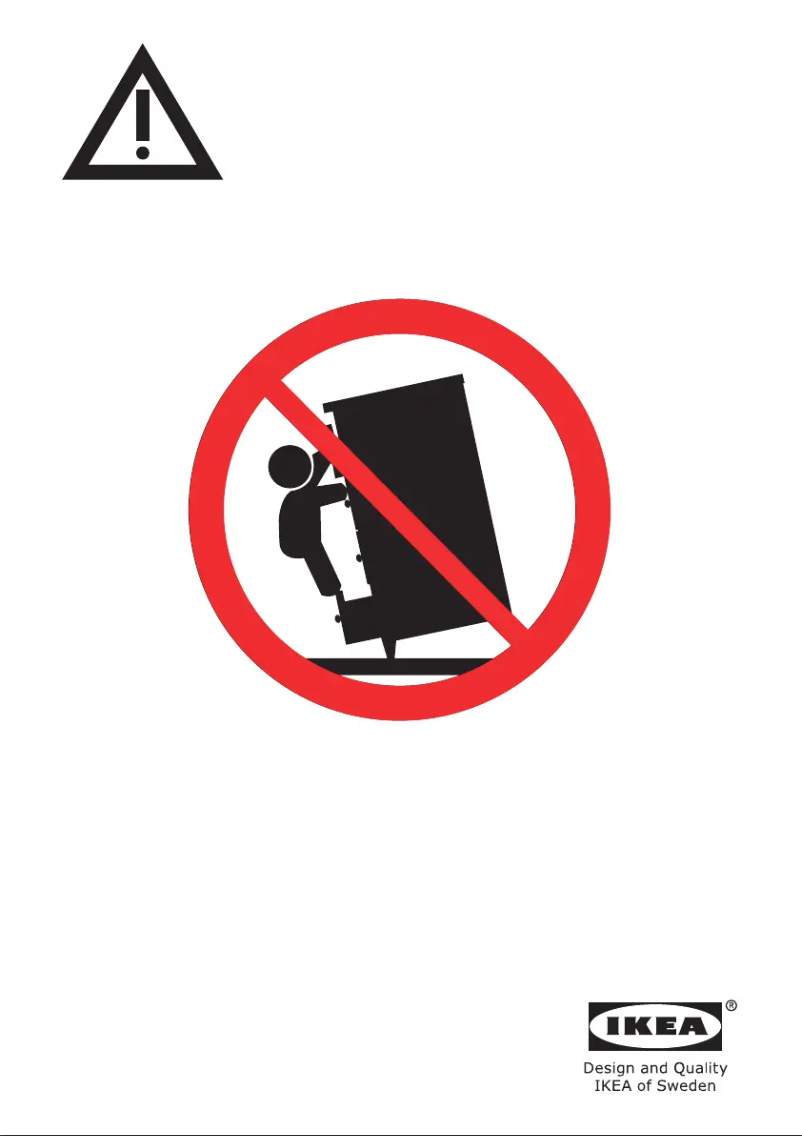 Page 1 of the manual User Manual Ikea BJÖRKSNÄS 704.072.99