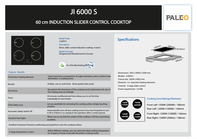 Image de la première page du manuel de l'appareil JI 6000