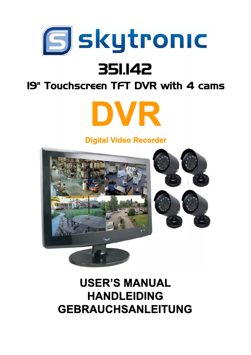 Page 1 of the manual User Manual Skytronic 351.142
