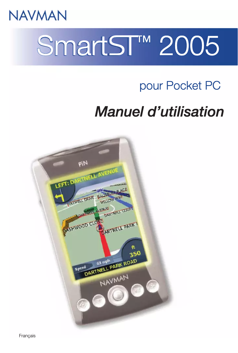 First page image of the manual for PocketPC