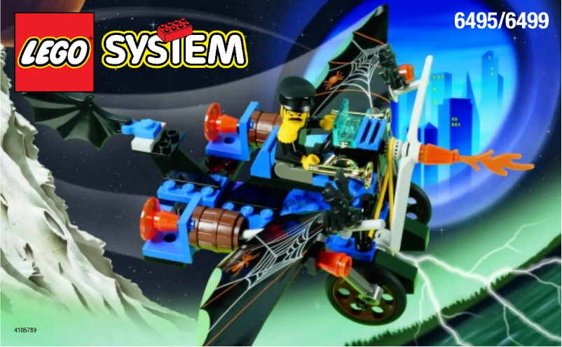 Page 1 of the manual User Manual Lego TC - BATPLANE