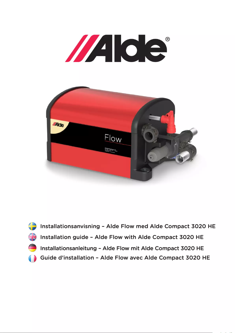 First page image of the manual for Flow