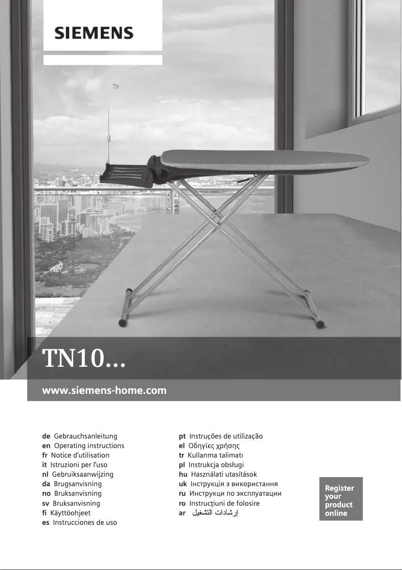 First page image of the manual for TN10100BE