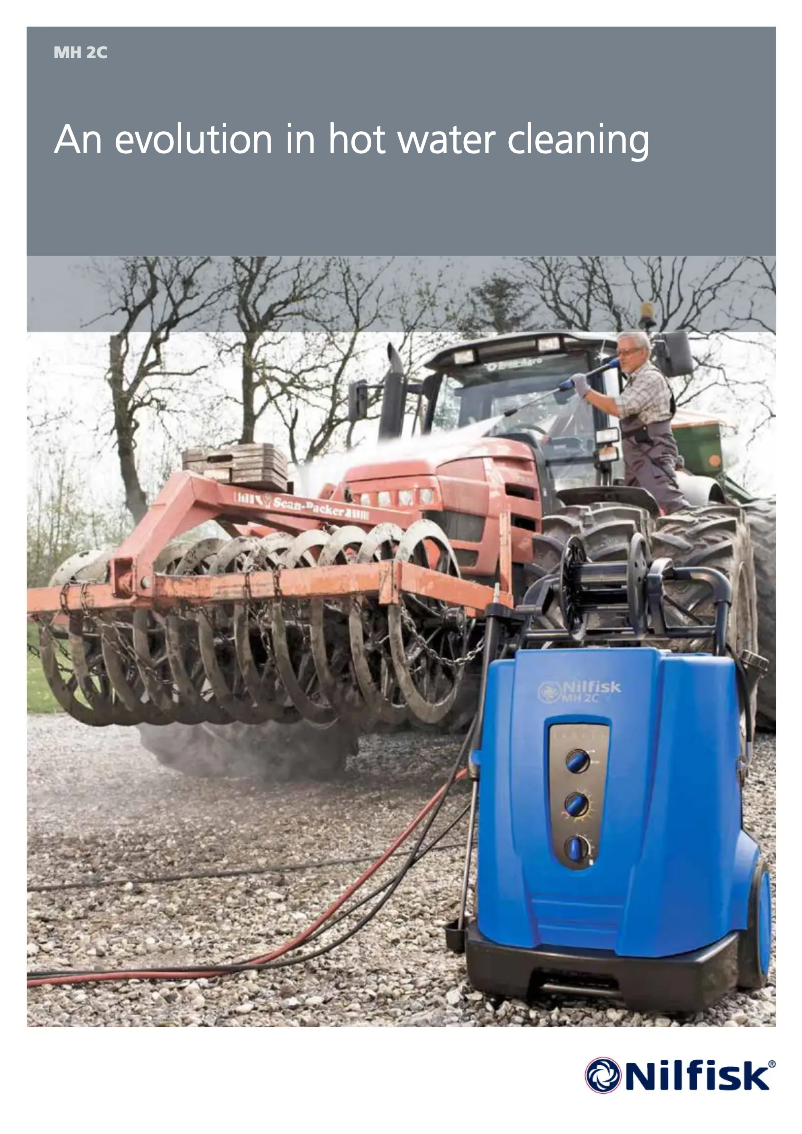 First page image of the manual for MH 2C