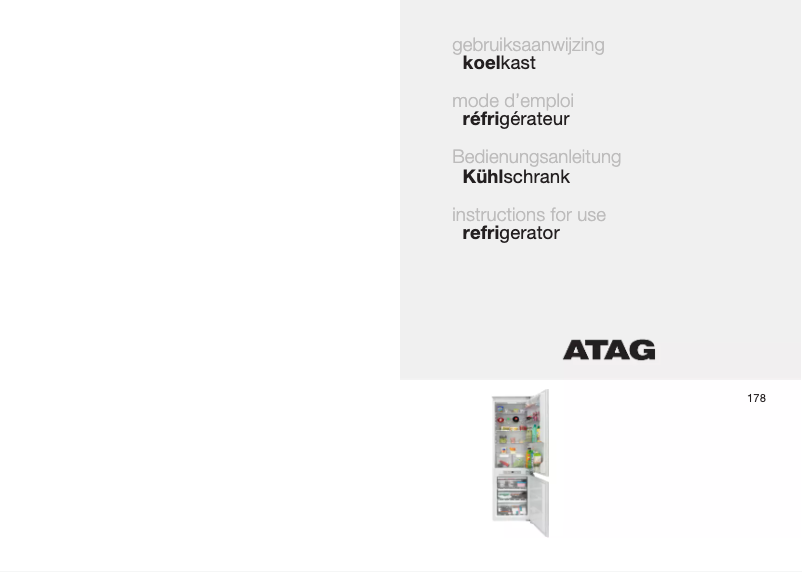 First page image of the manual for KD60178B